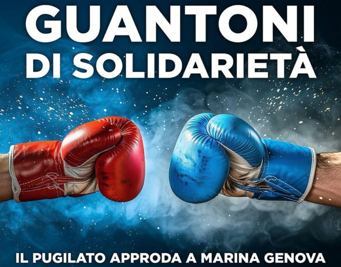 Guantoni in Solidarietà Domenica 6 Aprile 2025 il pugilato approda a Marina Genova