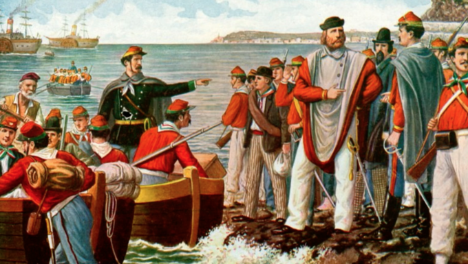 165° Anniversario della partenza dei Mille dallo scoglio di Quarto, i festeggiamenti.
