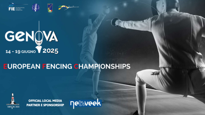 Scherma, ecco i nomi dei 28 azzurri convocati per gli Europei di Genova. Netweek spa è media Partner della manifestazione e sarà presente con Telegenova e Telecity.