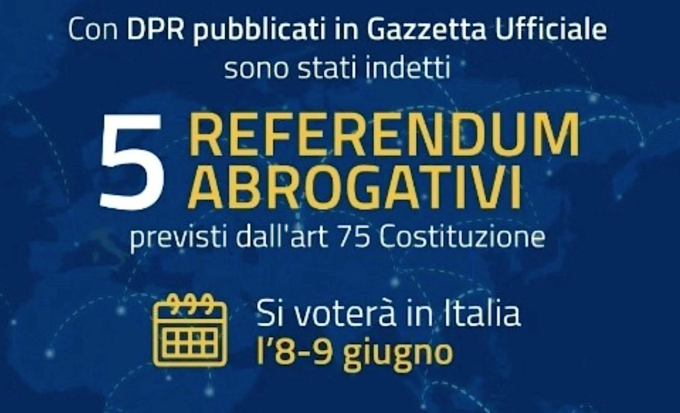 Guida ai 5 Referendum. Le urne aperte per il voto nei giorni 8 e 9 giugno 2025.