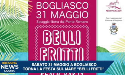 A Bogliasco si apre la stagione estiva con la festa "Belli Fritti"