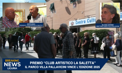 Il Premio "Club Artistico La Saletta 2025" assegnato al Parco di Villa Pallavicini.