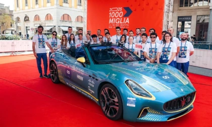 Il progetto AIDA alla 1000 Miglia 2025: quattro veicoli elettrici per raccontare la mobilità autonoma del futuro.