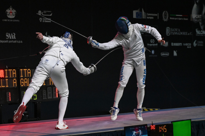 La spada maschile brilla d’argento e di bronzo con Matteo Galassi e Andrea Santarelli! Sfiora il podio la sciabolatrice Mariella Viale. Giovanissimi alla ribalta.