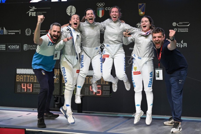 EUROPEI DI SCHERMA / Italia, due bronzi di felicità: podio per la Spada Maschile e la Sciabola Femminile