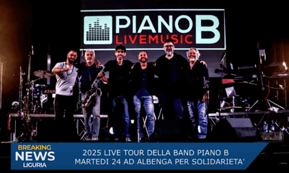Concerto della Band Piano B  il 24 giugno per Solidarietà ad Albenga in piazza S.Michele.