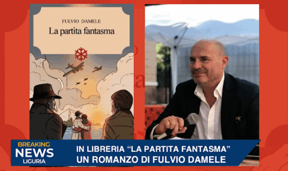 In libreria e sulle piattaforme online “La partita fantasma”, il primo romanzo del giornalista ligure Fulvio Damele