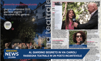 Partita la "Rassegna Teatrale 2025" al "Giardino Segreto" di Via Cairoli a Genova.