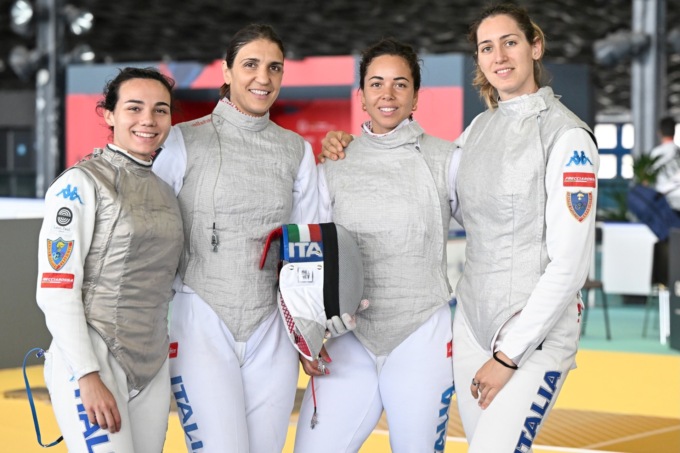 EUROPEI DI SCHERMA /  Ragazze Super, medaglia d’oro nel fioretto a squadre!