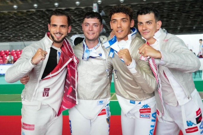 EUROPEI DI SCHERMA / Arriva anche un meritatissimo argento nella sciabola maschile a squadre!