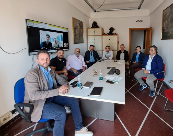 Tribune Stampa riservate unicamente ai Giornalisti, incontro con le società di calcio professionistiche liguri.