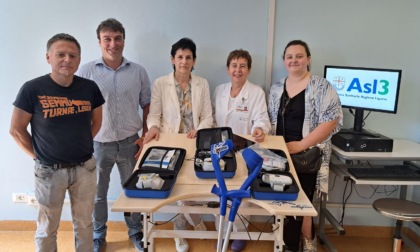 SANITA' / "Crevari Invade" dona all'Ospedale La Colletta di Arenzano dispositivi intelligenti per la riabilitazione.