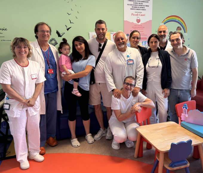 Rarissimo intervento eseguito all’IRCCS Gaslini di Genova: rimosso tumore al cuore in una bimba di 20 mesi