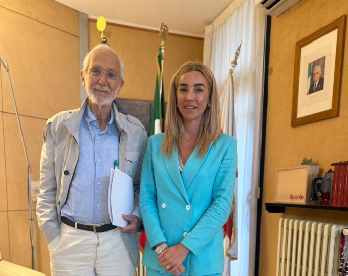 La sindaca Salis ha incontrato Renzo Piano a Palazzo Tursi