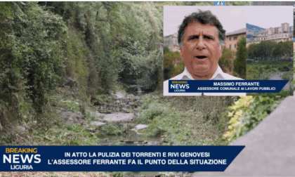 In atto la pulizia dei torrenti e dei rivi genovesi