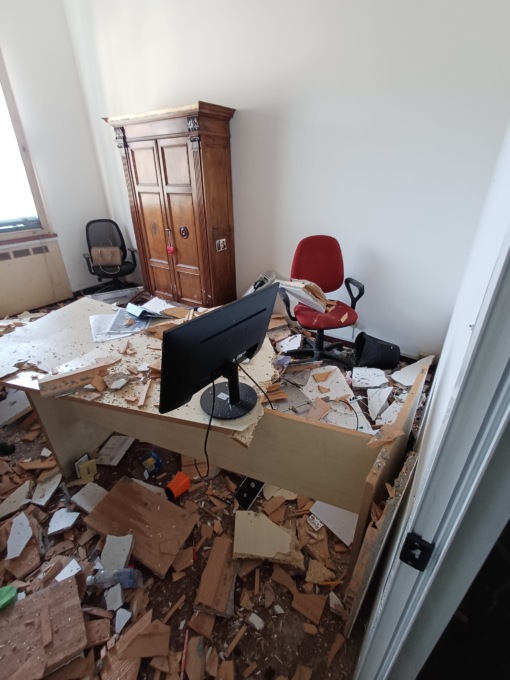 UIL FPL Crollo del soffitto negli uffici della Protezione Civile della Regione Liguria in Viale Matteotti a Imperia: “Fatto gravissimo, sfiorata la tragedia, intervenire subito”