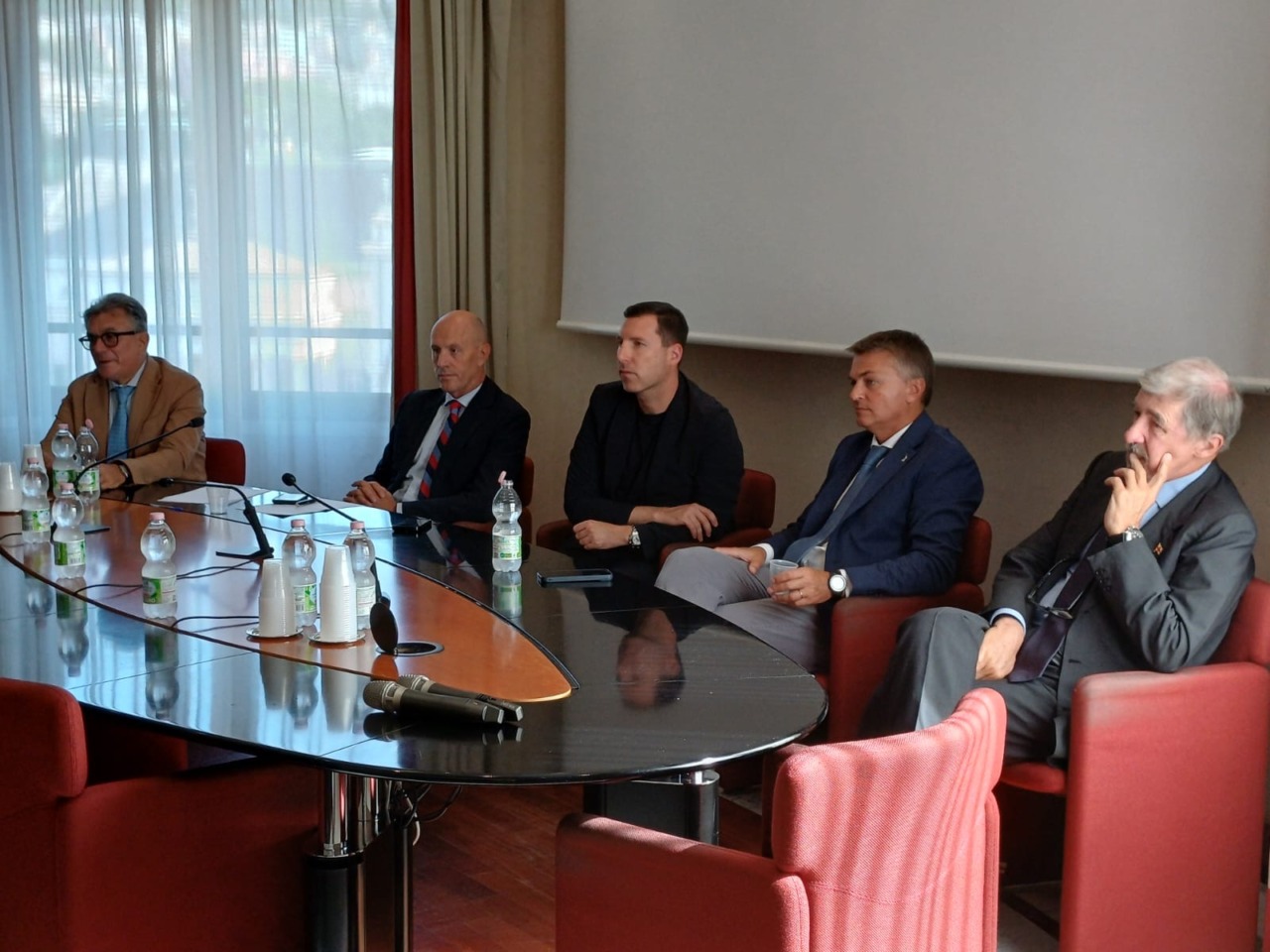 Gallerie Moneglia: incontro cabina di regia con viceministro Rixi e presidente Bucci.