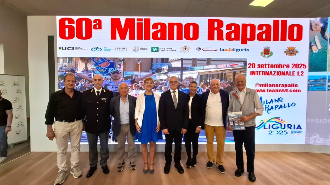 Sport: presentata la 60ª Milano-Rapallo, 181 km tra Lombardia, Piemonte e Liguria.