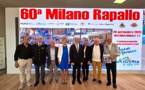 Sport: presentata la 60ª Milano-Rapallo, 181 km tra Lombardia, Piemonte e Liguria.