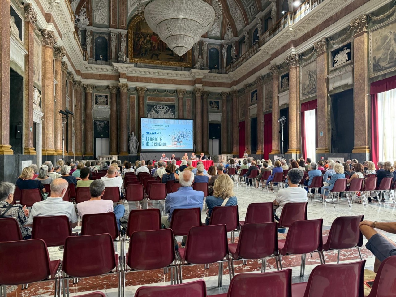 Giornata mondiale dell’Alzheimer, a Palazzo Ducale la tavola rotonda “La memoria delle emozioni”