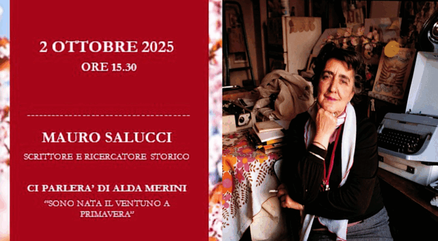 Interessante Conferenza del ricercatore storico Mauro Salucci sulla poetessa Alda Merini.