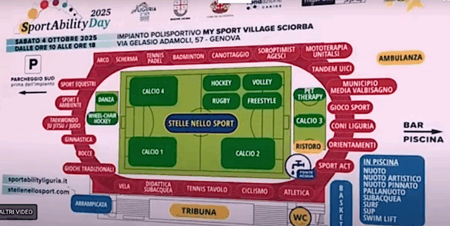Torna all’impianto della Sciorba “SportAbility”, lo sport per ogni abilità.