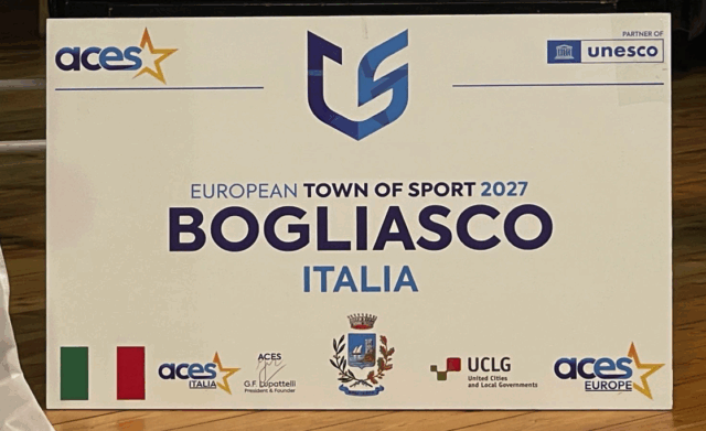 Adesso la notizia tanto attesa è ufficiale: Bogliasco “Comune Europeo dello Sport 2027”