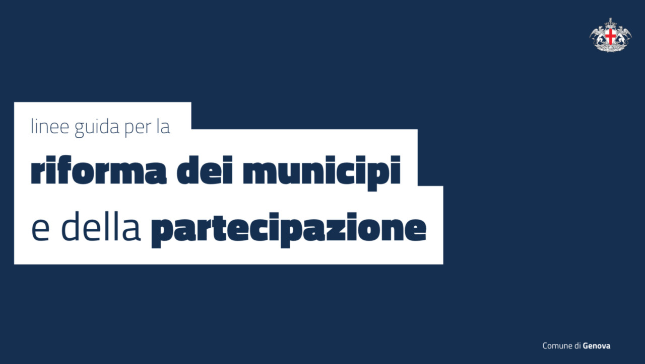 Municipi, presentate le linee guida per la riforma: si parte dalla cura del territorio, delle persone e della comunità