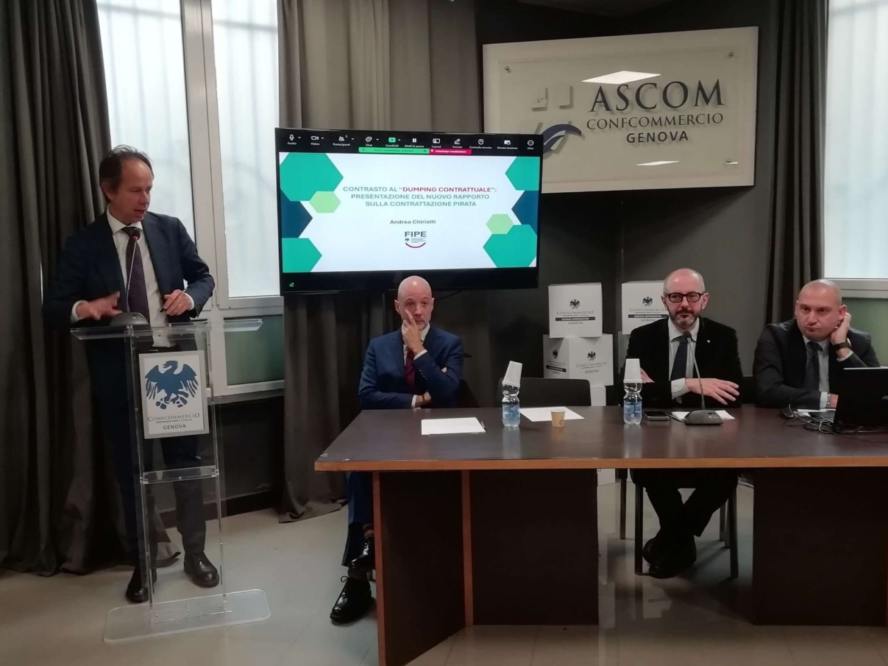 Dumping contrattuale nei pubblici esercizi, a Genova confronto tra imprese e professionisti: “Più strumenti e consapevolezza per tutelare lavoro e  concorrenza corretta”