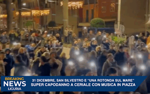 31 dicembre, Super San Silvestro a Ceriale con musica ed animazione