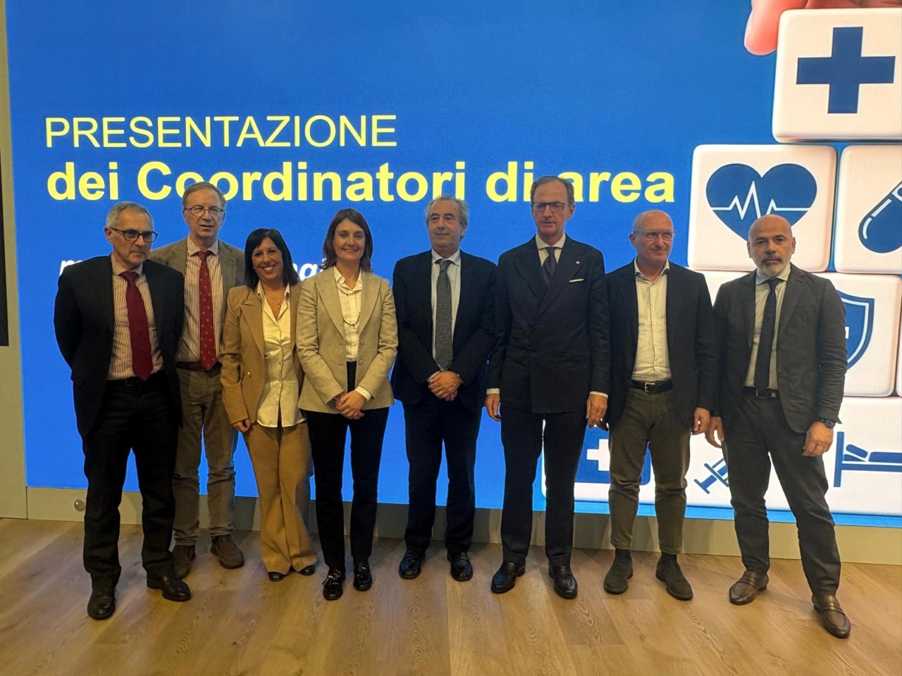 Sanità, nominati i coordinatori delle cinque aree