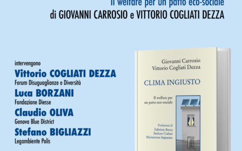 Clima ingiusto, presentazione del libro a Genova.
