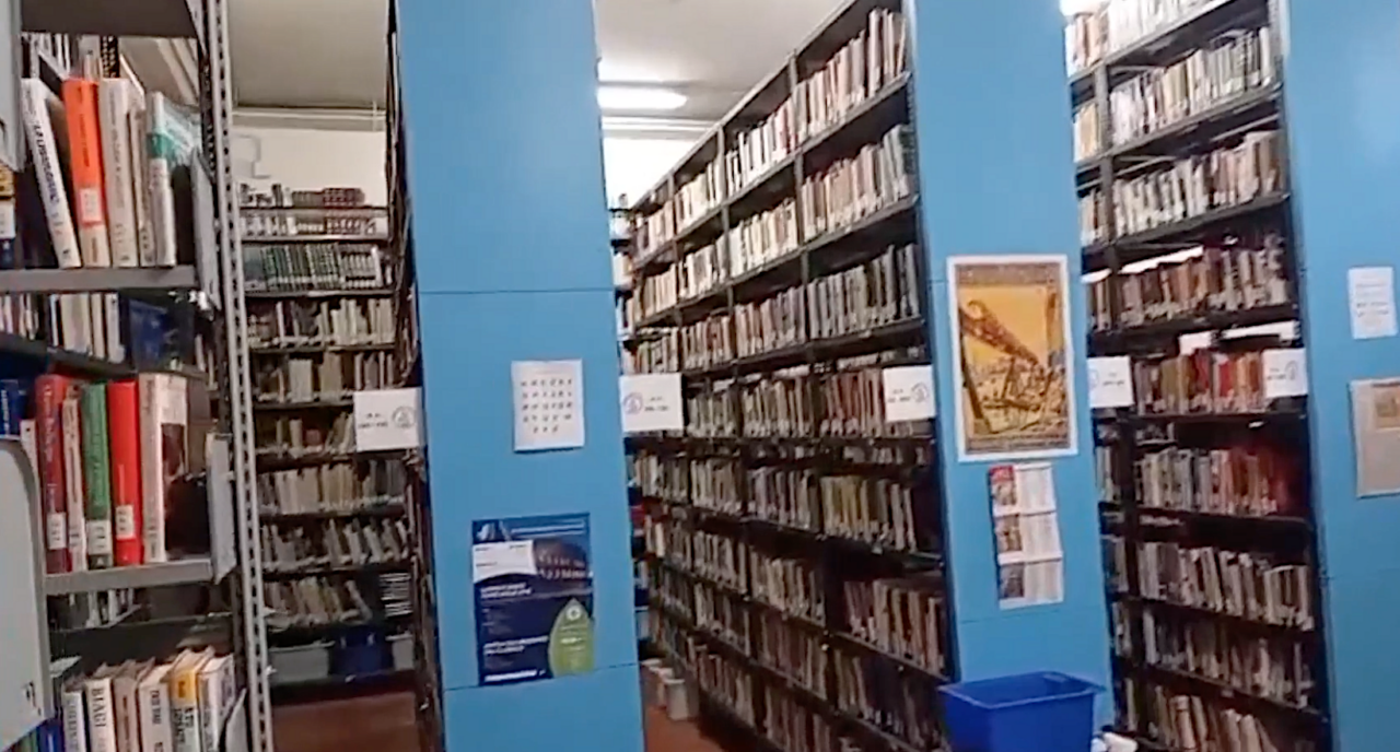 Biblioteca Servitana di Via Baroni: un posto magico al riparo del caos quotidiano