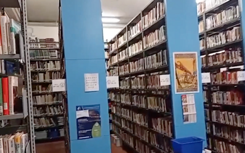 Biblioteca Servitana di Via Baroni: un posto magico al riparo del caos quotidiano
