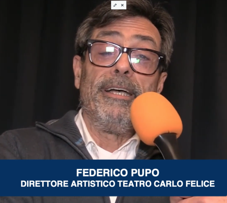 Intervista al dottor Federico Pupo, nuovo Direttore Artistico del Teatro “Carlo Felice”