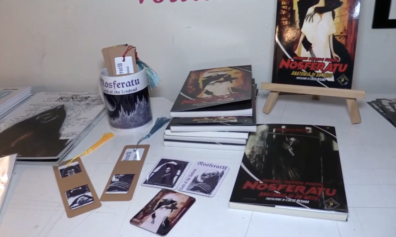 Il mito di Nosferatu, alla Fabbrica delle Immagini / Voltini di Sampierdarena un Libro ed una Mostra dedicata.