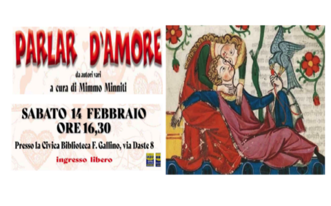 Alla Biblioteca Gallino di Via N.Daste a Sampierdarena va in scena “Parlar d’Amore”, spettacolo di vari autori assemblati ed orchestrati con maestria da Mimmo Minniti.