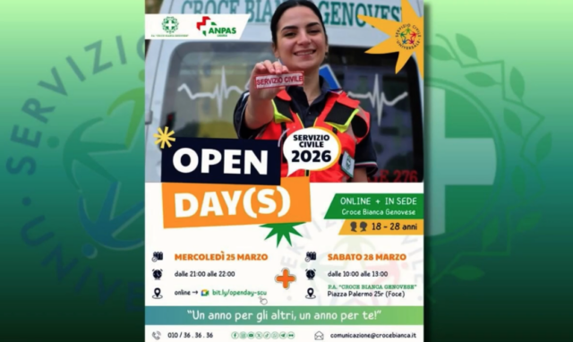 Una ottima opportunità: dieci posti per il Servizio Civile Universale per giovani dai 18 ai 28 anni.