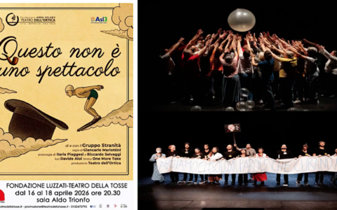 “Non è uno spettacolo”, il Gruppo Stranità in scena al Teatro della Tosse.