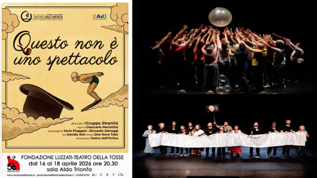 “Non è uno spettacolo”, il Gruppo Stranità in scena al Teatro della Tosse.