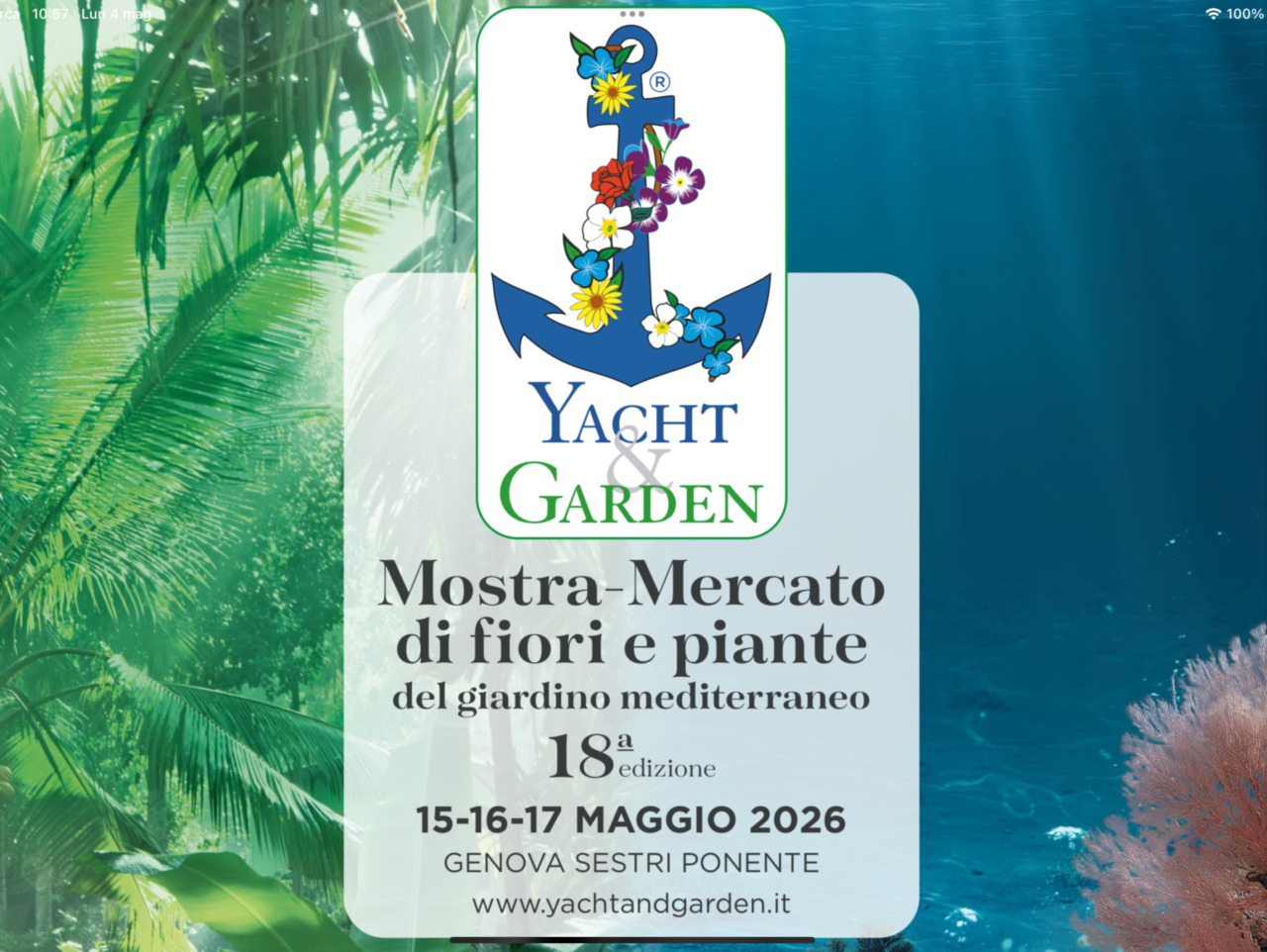 Torna Yacht&Garden, tre giorni di fiori, piante e mare con oltre 150 espositori