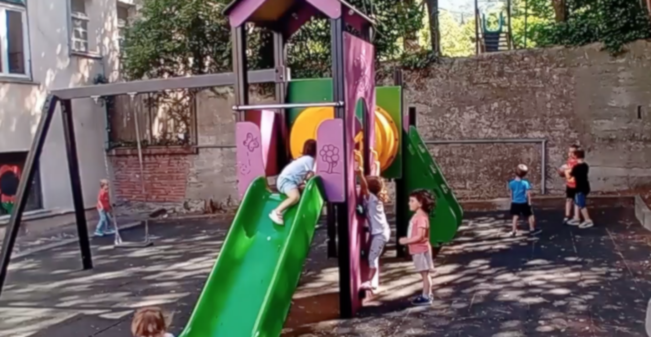 Scuola d’Infanzia di San Desiderio, finalmente pronto lo splendido Giardino per la gioia dei bimbi e dei loro genitori.