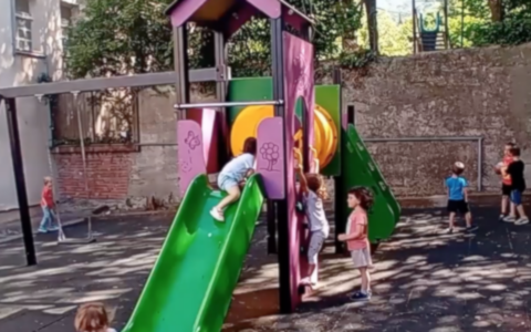 Scuola d’Infanzia di San Desiderio, finalmente pronto lo splendido Giardino per la gioia dei bimbi e dei loro genitori.