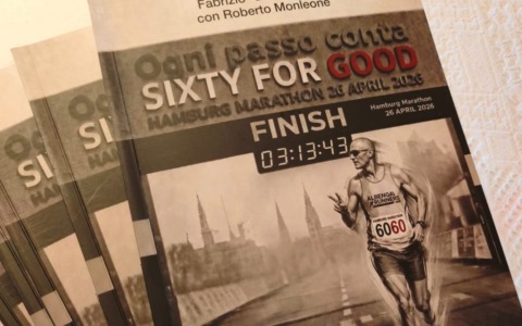 Il volume “Sixty for good – Ogni passo conta” presentato al pubblico ad Albenga