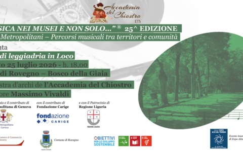 Al via a Loco di Rovegno la 25ª edizione di “Musica nei Musei e non solo…”