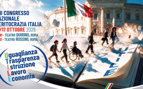 Meritocrazia Italia presenta l’Agenda politica U.T.I.L.E. a Roma per l’VIII Congresso
